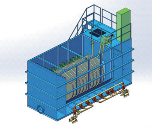 纤维滤布转盘过滤系统