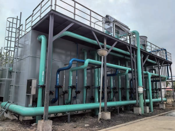 曝气生物滤池系统