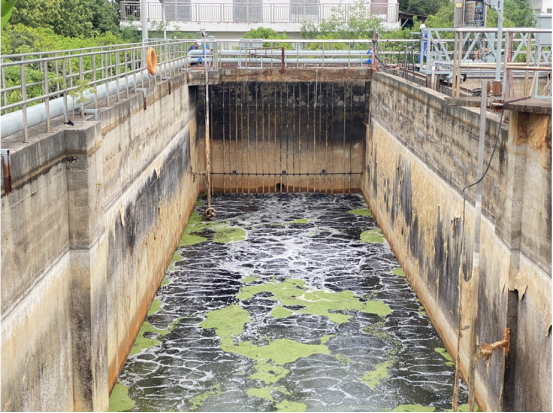 智能装备公司承接的肥东撮镇一期污水处理厂设备恢复维修改造项目顺利实现提前通水