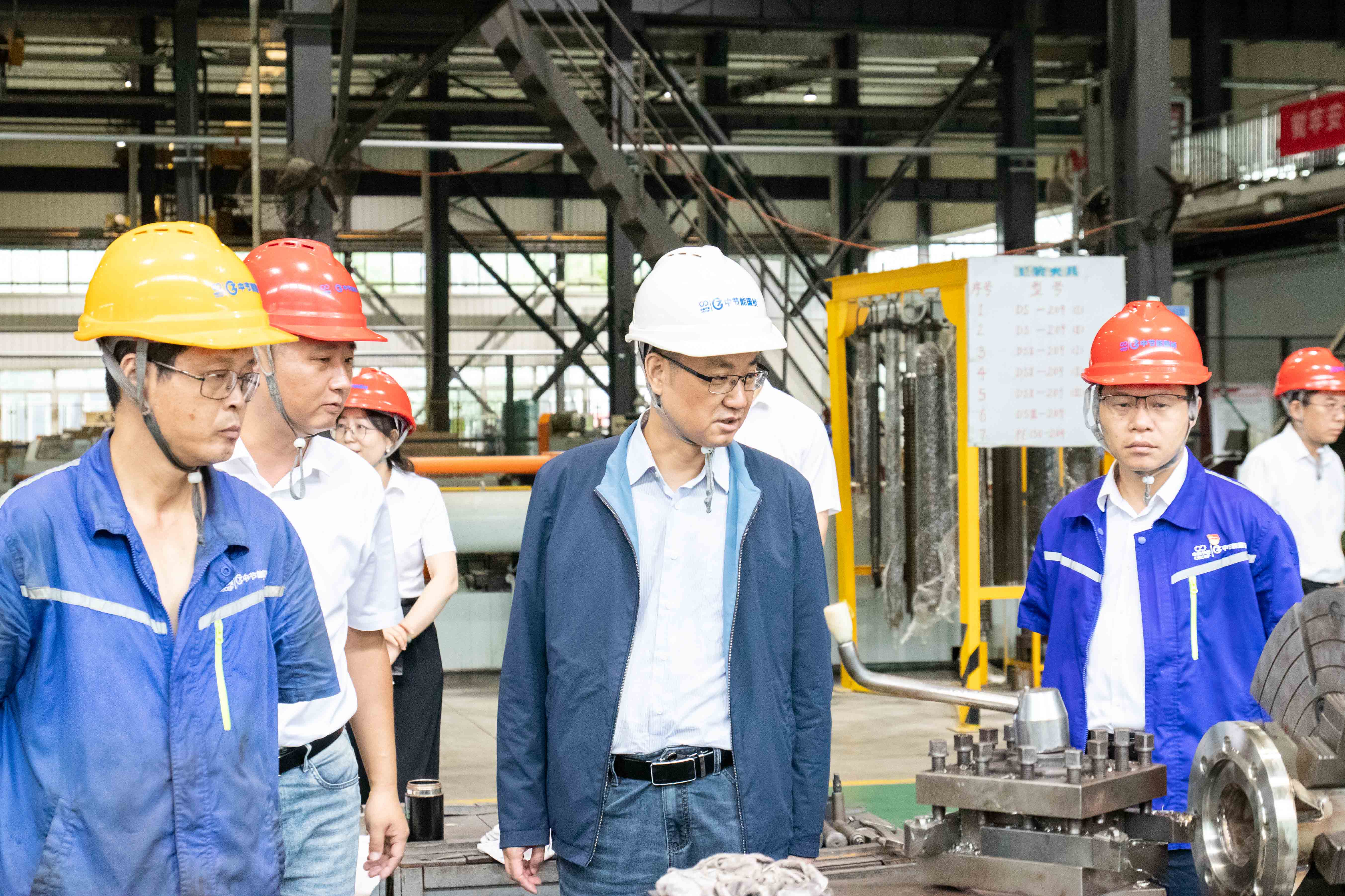  彭云清调研智能装备公司  